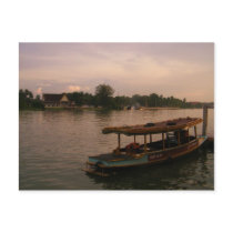 Amphawa River, Thailand Post Card