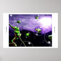 Amphibia Bubblemania Print