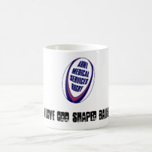 AMS Rugby Mug with ARU Logo