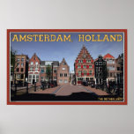 Amsterdam Canal Houses Print