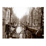 Amsterdam Canal Post Card