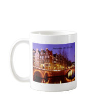 Amsterdam, City of Lights (by St.K.) Coffee Mugs