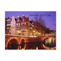 Amsterdam, City of Lights (by St.K.) Postcards