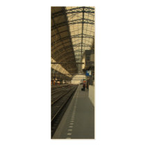 Amsterdam CS Central Train Station Photo Bookmark