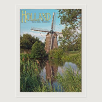 Amsterdam - De 1100 Roe Windmill postcards