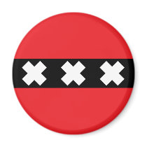 Amsterdam Flag Magnets