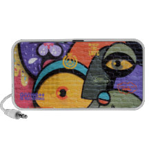 Amsterdam Graffiti iPhone Speaker