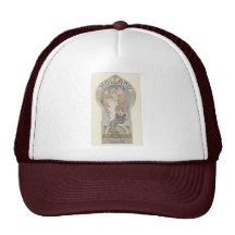 Amsterdam, Holland Advertsing Art Trucker Hats