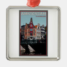 Amsterdam - Leidsestraat - Keizersgracht Christmas Tree Ornament