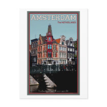 Amsterdam - Leidsestraat - Keizersgracht Post Card