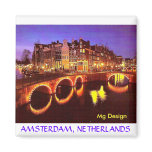 AMSTERDAM, NETHERLANDS - Customized Magnet