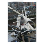 Amsterdam Pigeon(s) and Bike(s) Card