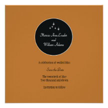 Amsterdam Save the Date: Sorbet Custom Invitation