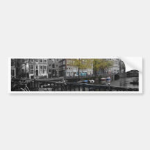 Amsterdam street bumper sticker