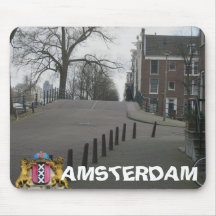 Amsterdam Street Photo Mousepad