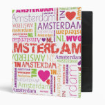 Amsterdam typography photo album binder