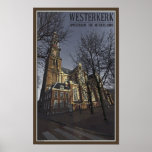 Amsterdam - Westerkerk Print