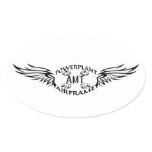 amt oval sticker