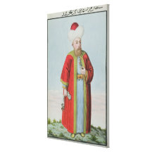 Amurath (Murad) II (1404-51) Sultan 1421-51, from Gallery Wrap Canvas