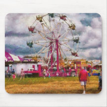 Amusement - Ferris Wheel Fun Mousepads