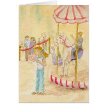 Amusement Park Greeting Cards