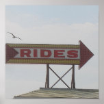 Amusement Park Rides Poster