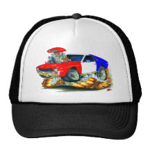 AMX RedWhiteBlue Car Trucker Hats