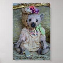 Amy Goodrich Collectables Poster of lady bear