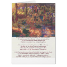 Amys poem II Greeting Card