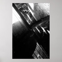 An Abandon Water mill Poster