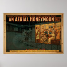 An Aerial Honeymoon, 'A Compartment for Two' Print