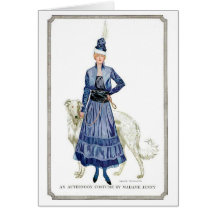 An Afternoon Costume Card