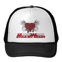 An Alabamian Stole my Heart Mesh Hats