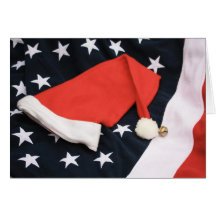 An American Christmas greeting Greeting Cards