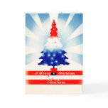 An American Christmas Vintage Card
