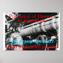 An American Hero Poster