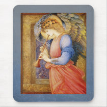 An Angel Playing a Flageolet Muis Mat