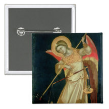 An Angel Weighing a Soul, c.1348-55 Buttons