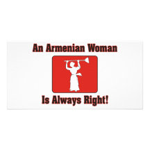An Armenian Woman Is Always Right Photo Cards