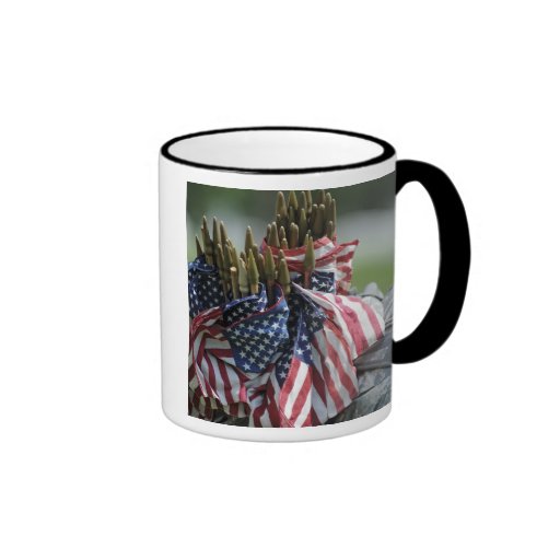 An Army soldier's backpack Mug
