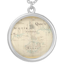 An Authentic 1690 Pirate Map Pendant