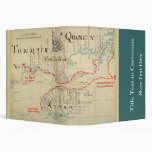 An Authentic 1690 Pirate Map (with embellishments) Binders