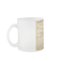 An Authentic 1690 Pirate Map (with embellishments) Coffee Mugs