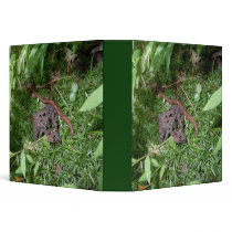 An Earthworm Vinyl Binders