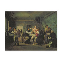 An Eating House, 1859 Postcard