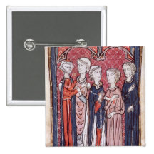 An Engagement, from 'Decrets de Gratien' Pin