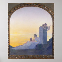 An Evening in Ancient Times, 1908 Poster