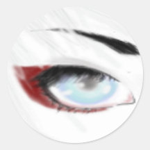 An Eye Sticker, Blue
