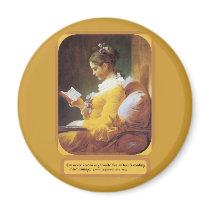 An Hour Reading Fridge Magnets