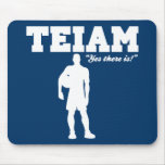 An I in Team Mousepad